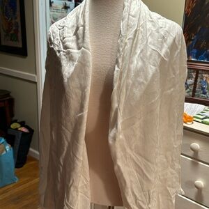 White Calvin Klein Scarf 70 x 28